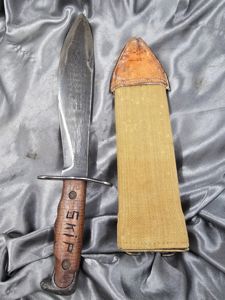 WWI PLUMB BOLO KNIFE