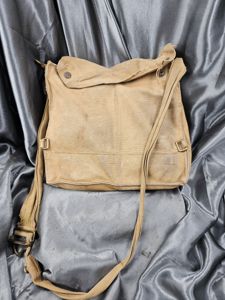 WWI BRITISH GAS MASK WITH GAS EXPOSURE CARD