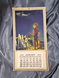 WWII ERA 1942 CALENDAR
