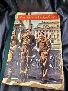 WWII ERA BOOK MY LEAVE IN SWITZERLAND