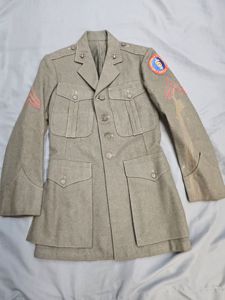 WWII USMC Marine Uniform 6st Division