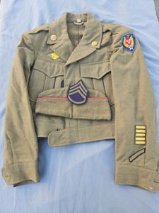 WWII US Air Force Ike Jacket 8th AF