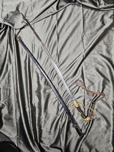 WWII GERMAN LION HEAD SWORD