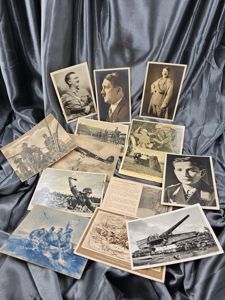 COLLECTING OF WWII GERMAN POSTCARDS