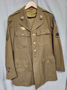 WWII US FIRST ARMY AIR FORCES ENLISTED SIZE 42 JACKET …