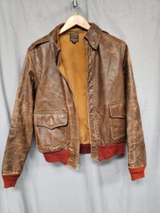 WWII US AIR CORPS 1942 A-2 FLIGHT JACKET