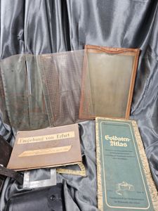 WWII GERMAN DISPATCH MAP CASE