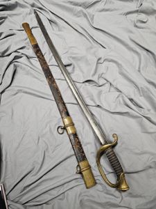 TIFFANY & CO NEW YORK CIVIL WAR ERA OFFICER SWORD