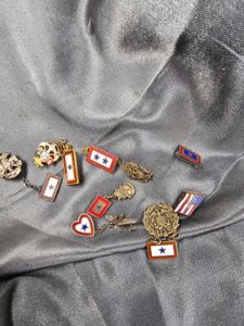 WWII US MINI SWEETHEART PIN COLLECTION