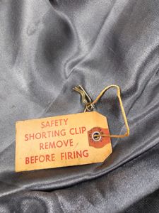 VIETNAM WAR ERA SAFETY SHORTING CLIP