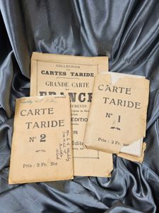 WWI FRENCH TARIDE MAPS