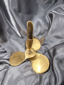 US NAVY BRASS PEN HOLDER