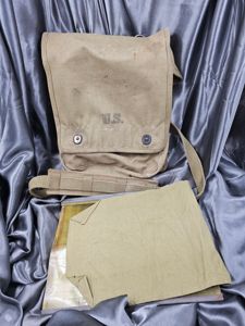 WWII US OFFICER MAP CASE