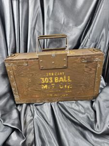 WWII BRITISH 303 BALL AMMUNITION BOX