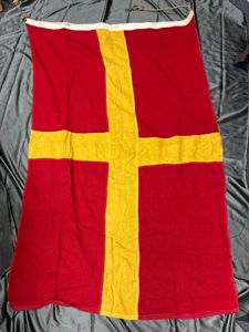 WWII US NAVY ROMEO MARITIME FLAG