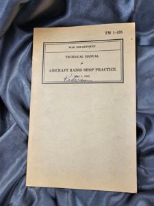 WWII AIRCRAFT RADIO SHOP PRACTICE