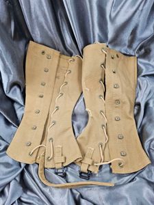 WWI US ARMY LEGGINGS SIZE 4