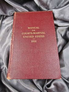 KOREAN WAR COURTS MARTIAL MANUAL