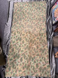 WWII USMC MAKESHIFT DOOR CURTAIN