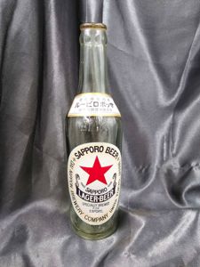 WWII ERA JAPANESE SAPPORO BEER BOTTLE