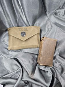 WWII FIRST AID POUCH WITH CARLISLE