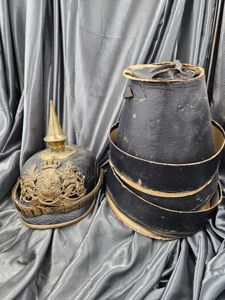 MODEL 1897 GERMAN PICKELHAUBE WITH CASE