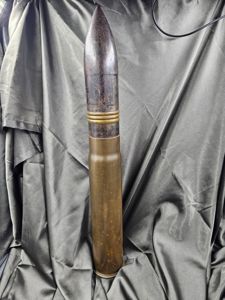 LARGE HOTCHKISS 1902 DATED SHELL