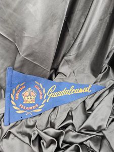 WWII ERA GUADACANAL PENNANT