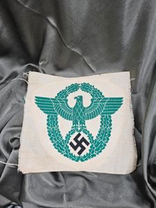 WWII GERMAN POLIZEI SPORTS SHIRT EAGLE