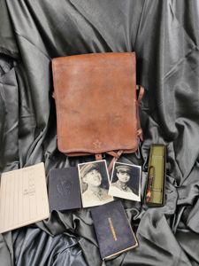 WWII ERA JAPANESE ARMY LEATHER PACK