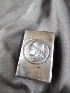 WWII GERMAN SOUVENIR MATCHBOX COVER