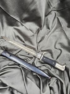 WWII GERMAN ETCHED BAYONET