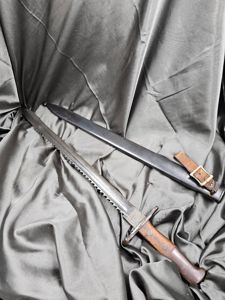 WWI ERA SWISS SAWBACK BAYONET
