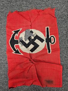 WWII GERMAN WATER SPORTS VESSEL FLAG