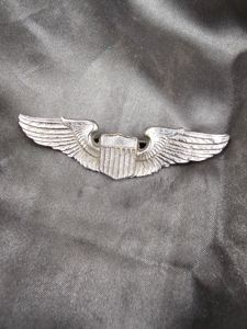 WWII US THEATER MADE PILOT WINGS