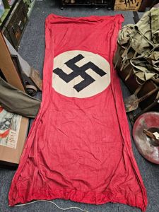 WWII GERMAN NSDAP BANNER