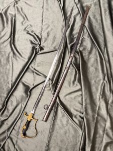 WWII GERMAN DOVEHEAD OFFICER SWORD