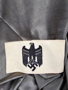 WWII GERMAN RECRUITER ARMBAND
