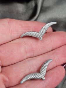 WWII GERMAN LUFTWAFFE COLLAR TAB GULLS