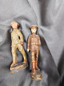 1930'S ELASTOLIN WWI TOY SOLDIERS