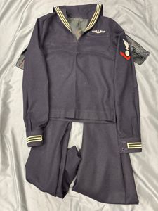 WWII US NAVY SUBMARINER LIBERTY CUFFED ELECTRICIANS MATE