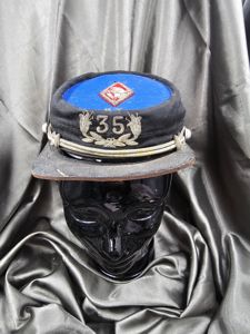 Knights of Pythias Kentucky Billed Cap, circa early 1900's