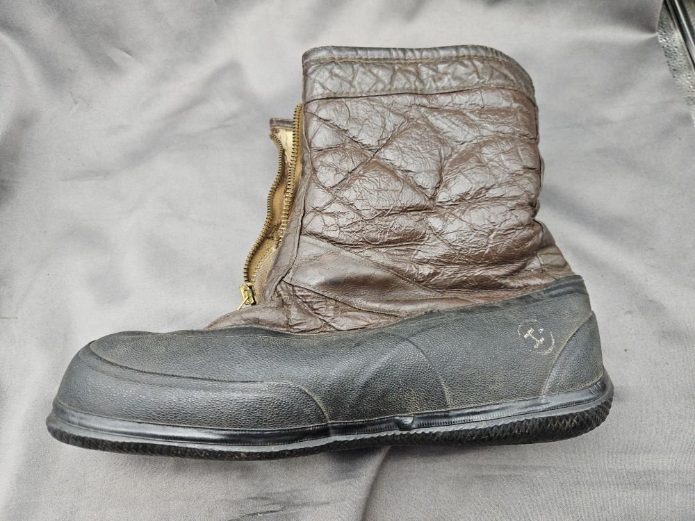 WWII Early A-6 Army Air Force Flight Boots — image 2
