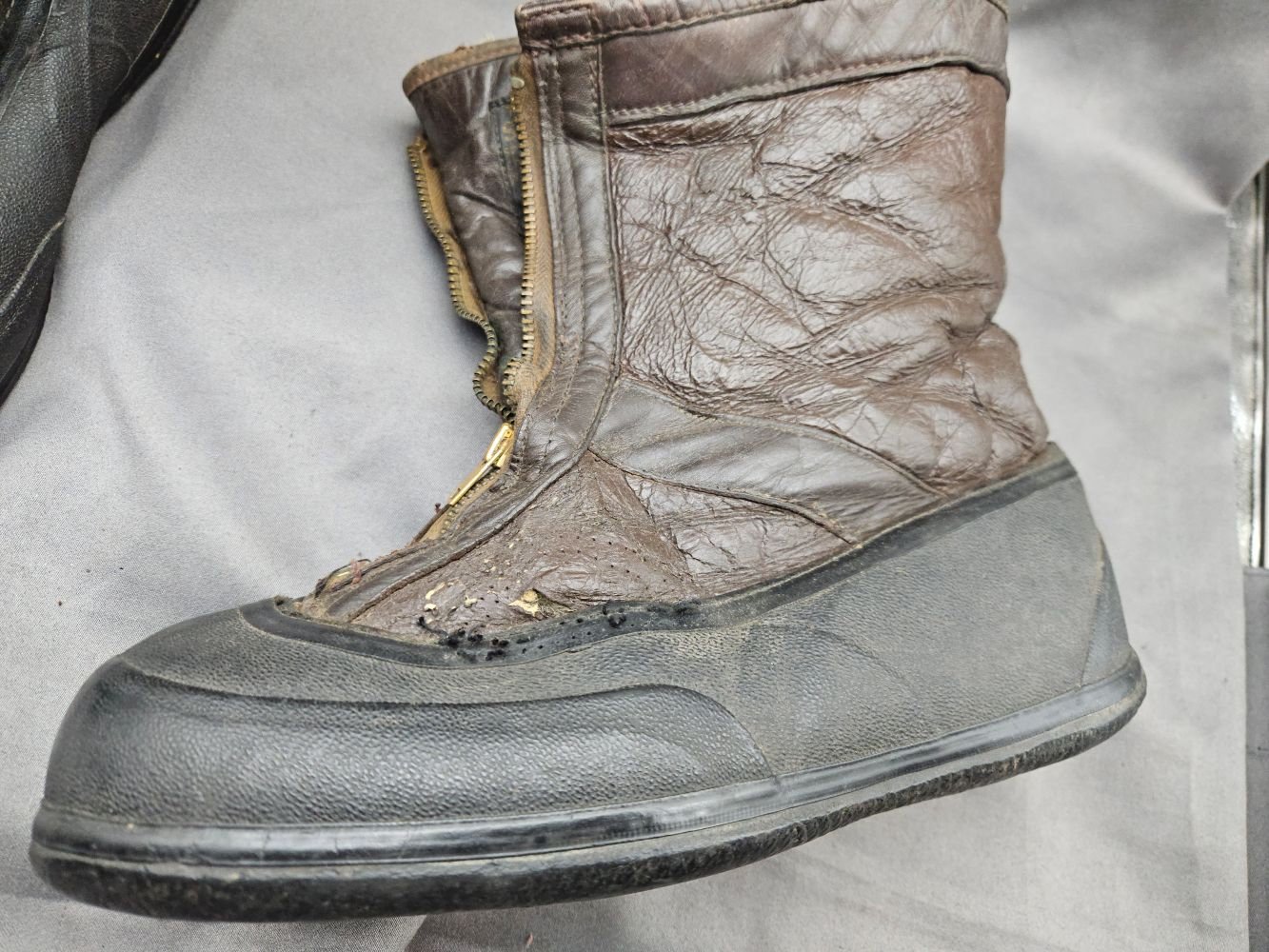 WWII Early A-6 Army Air Force Flight Boots — image 4