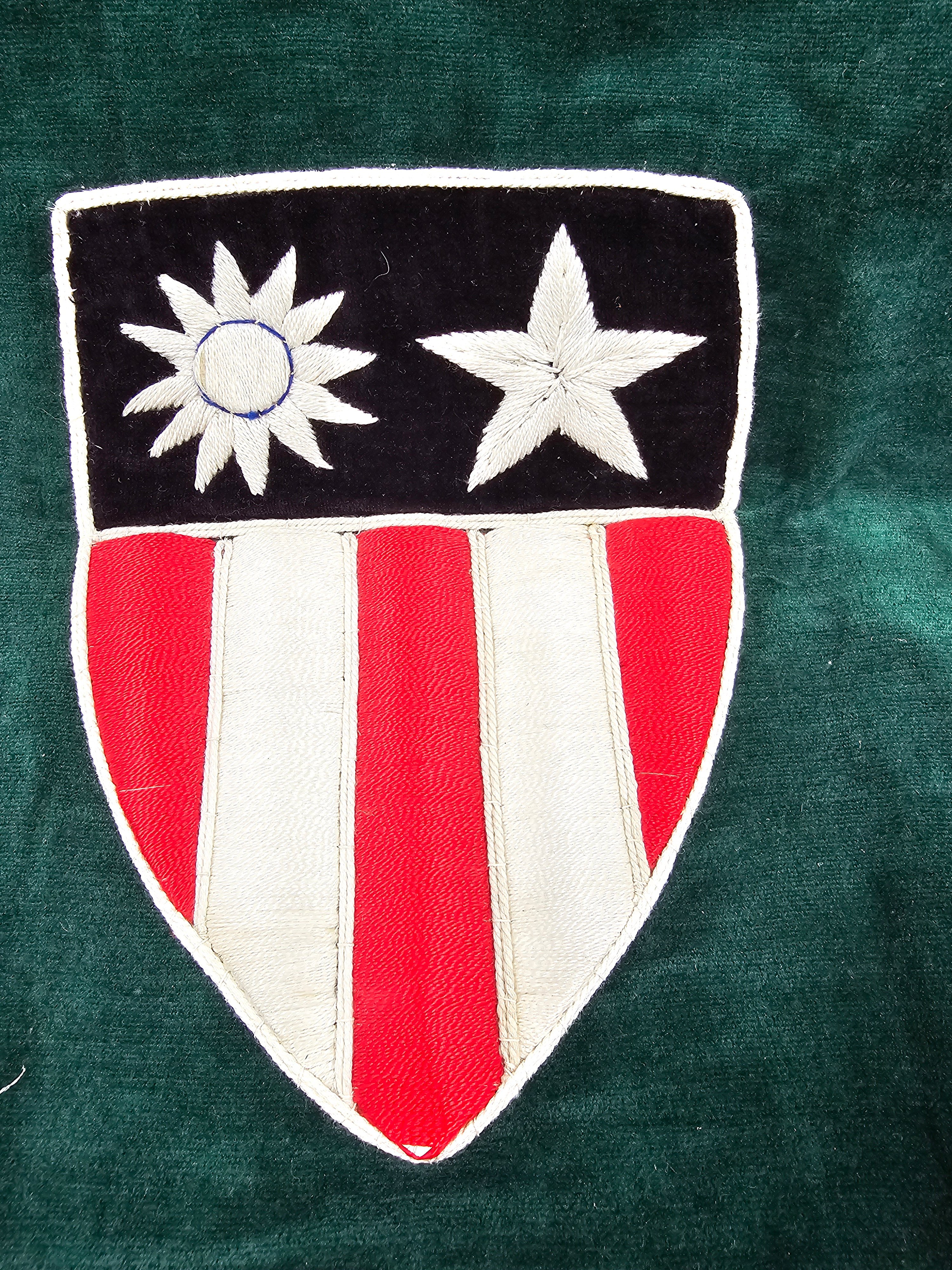 WWII US AIR CORPS CBI SWEETHEART PILLOW — image 2