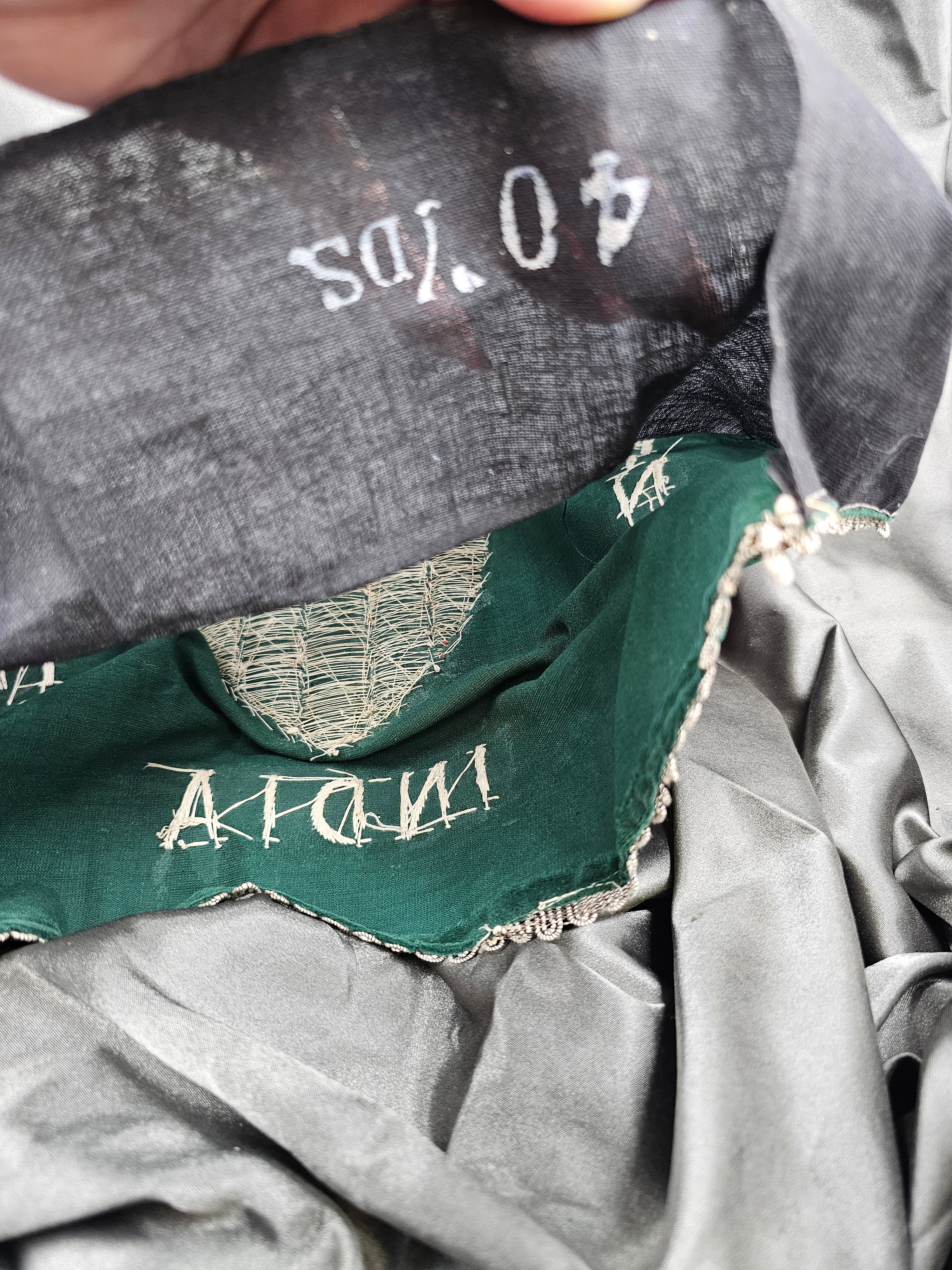 WWII US AIR CORPS CBI SWEETHEART PILLOW — image 6