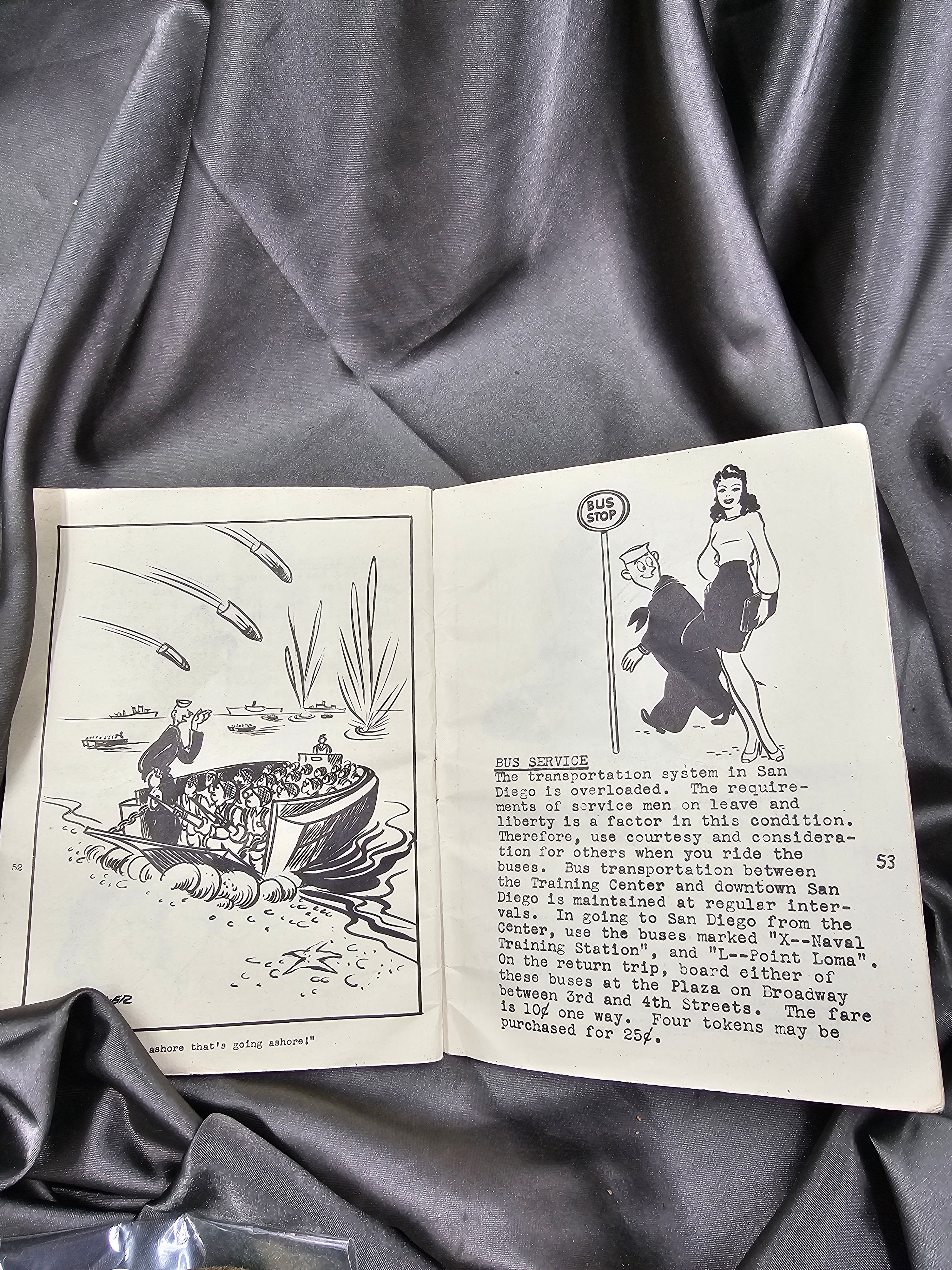 WWII SAN DIEGO NAVY BASE ORIENTATION BOOKLET — image 4