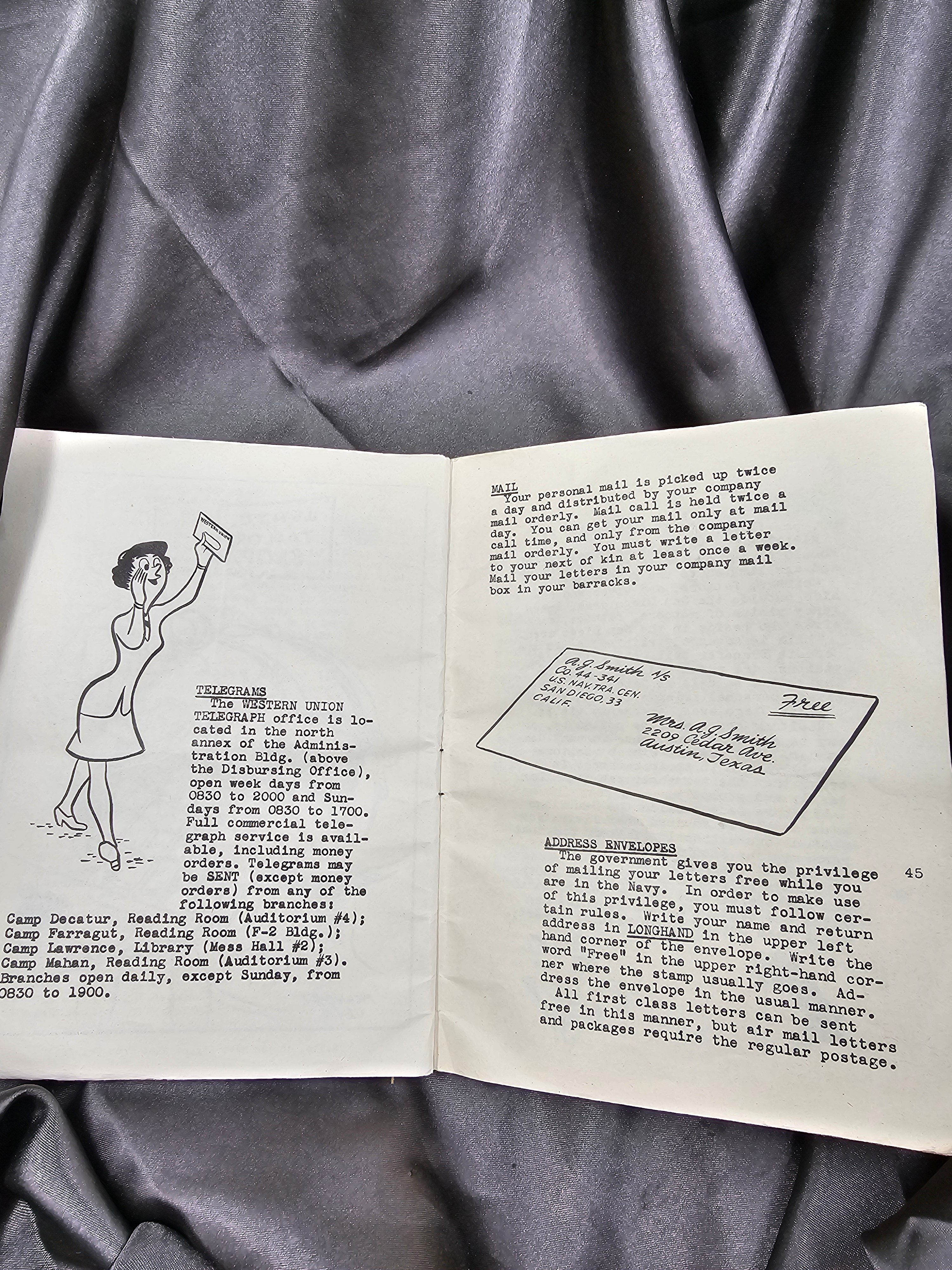 WWII SAN DIEGO NAVY BASE ORIENTATION BOOKLET — image 5