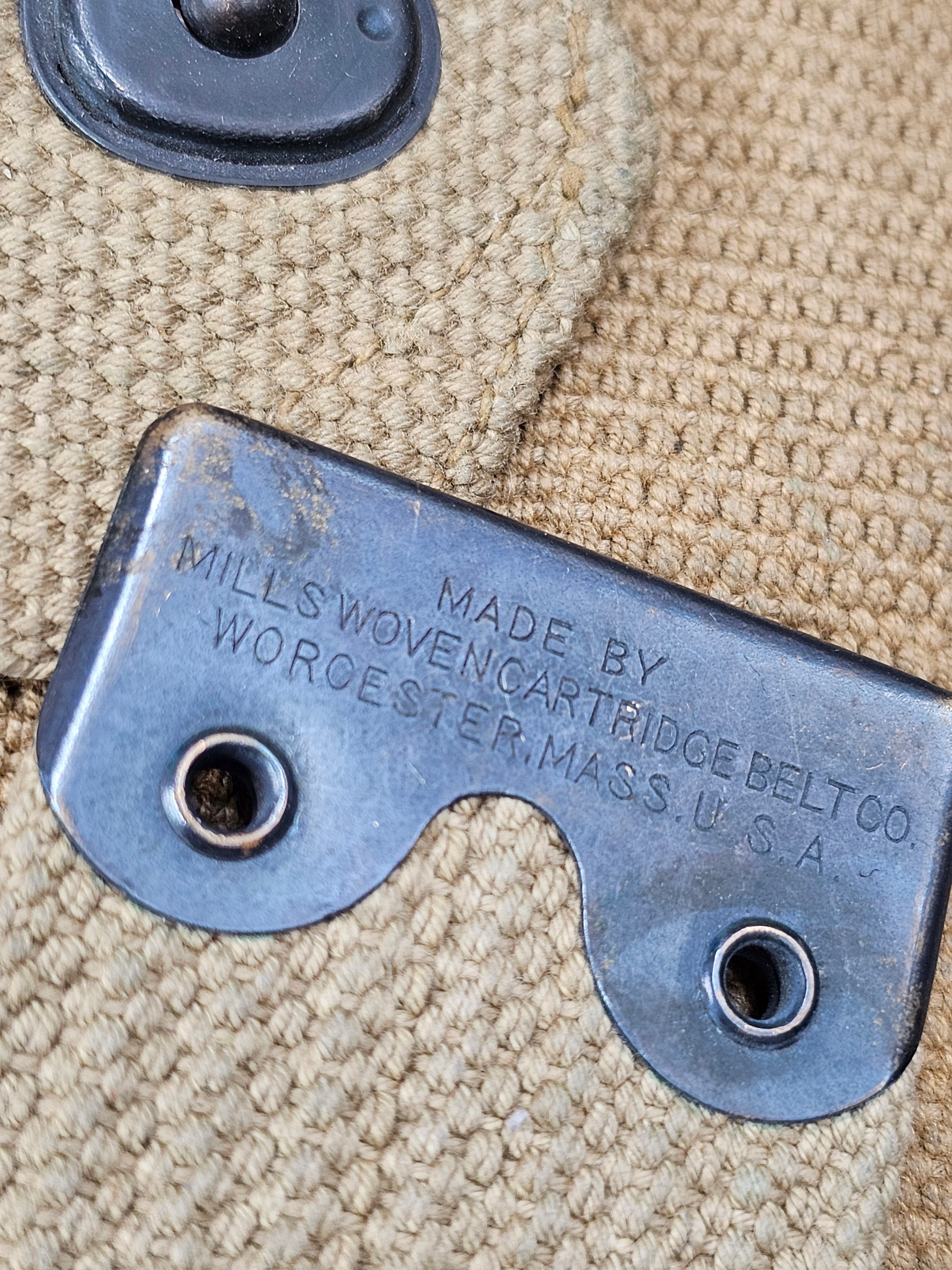 WWI ERA M1912 CAVALRY BANDOLIER — image 6