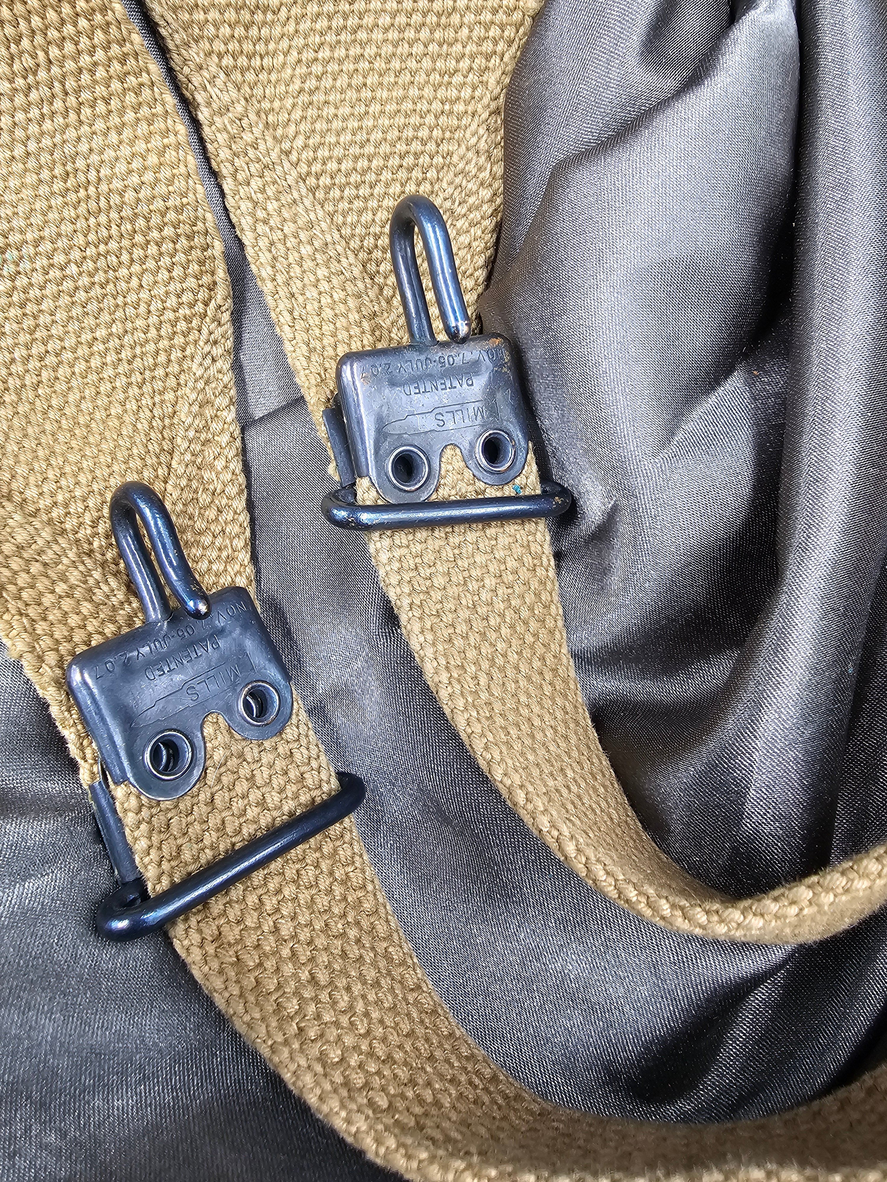 WWI US ARMY MILLS SUSPENDERS — image 2